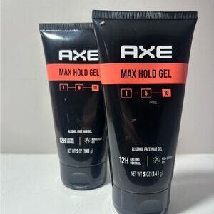 AXE Max Hold Gel 2 Pack 5 oz New